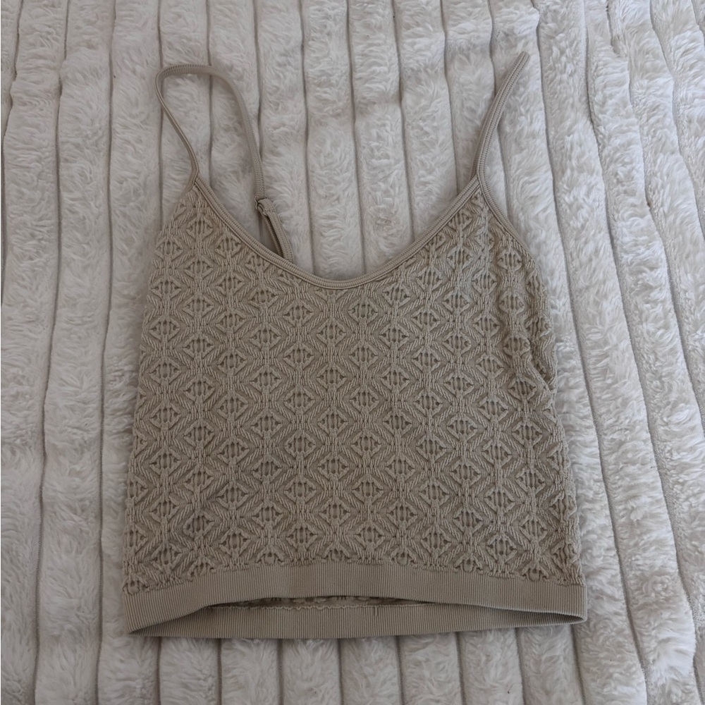Forever 21 Beige Knit Camisole